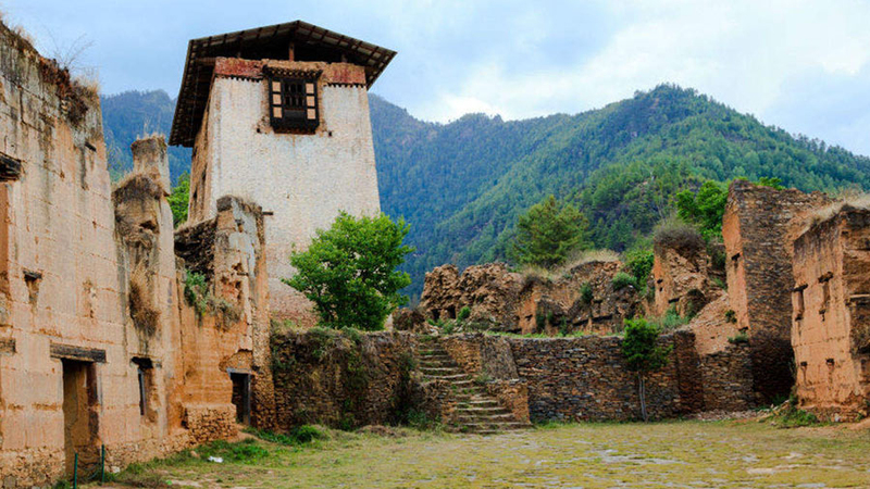 Ruins of Drukgyel Dzong