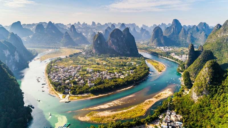 First Bay of the Li River