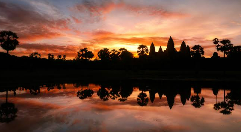 Angkor Wat sunrise images