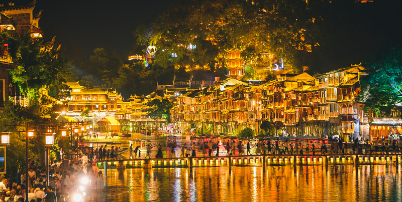 fenghuang ancient town images