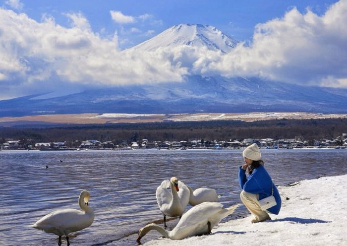 Yamanakako Lake images