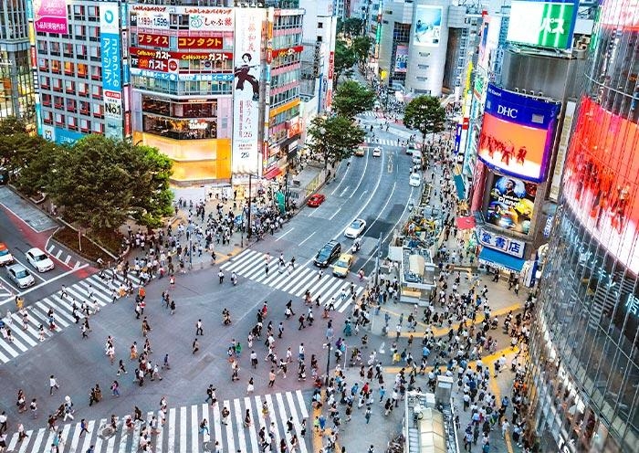 shibuya crossing images
