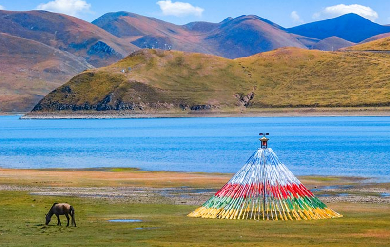 yamdrok lake images