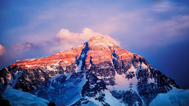 Golden Sunrise over Mt. Everest