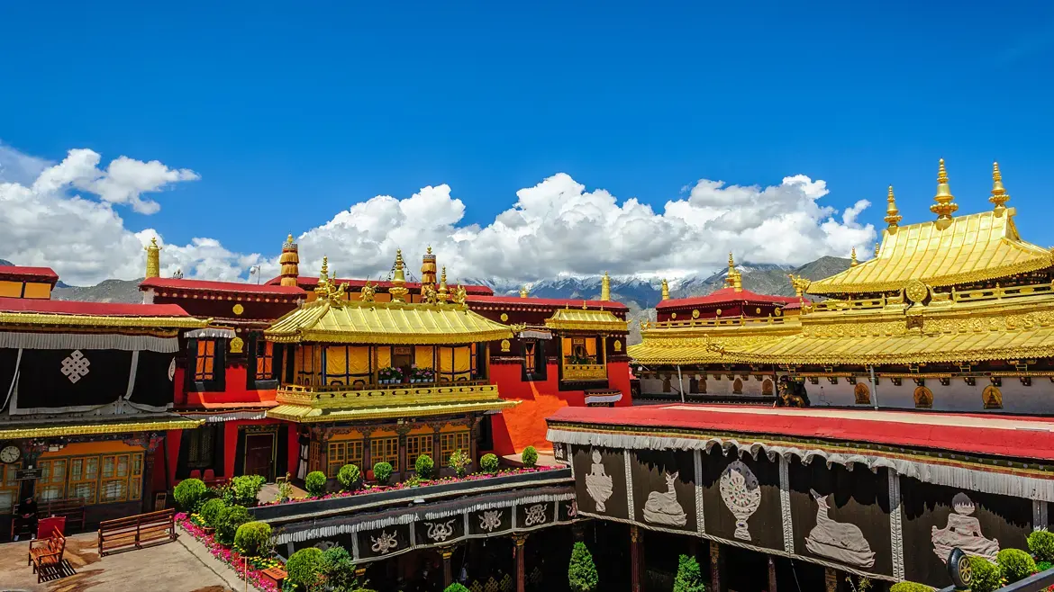 Jokhang Temple in Tibet